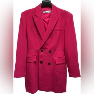 Zara | Pink Blazer Dress